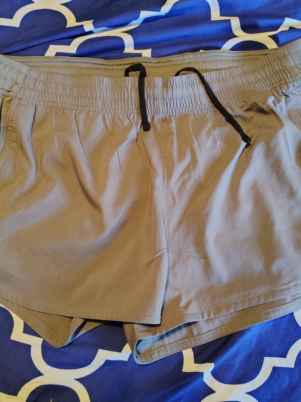 The North Face Women's Gray Athletic Drawstring Shorts For Sale!